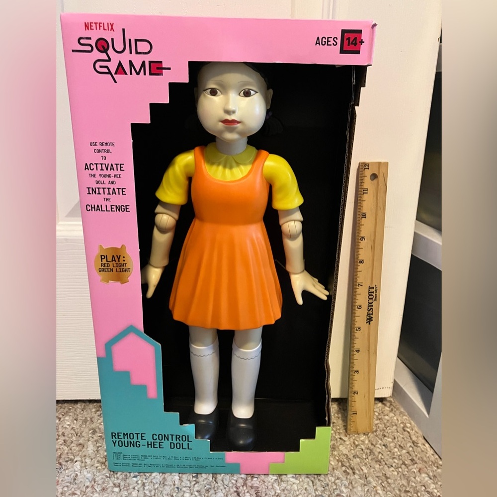 Squid Game remote control Young-Hee Doll